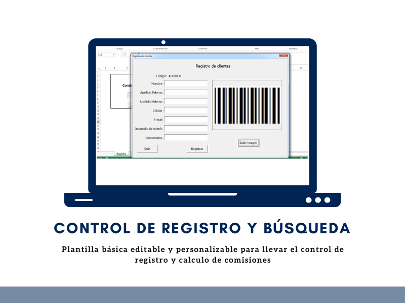 Kit Profesional de Plantillas Excel para Control Comercial y Administrativo - Image 2